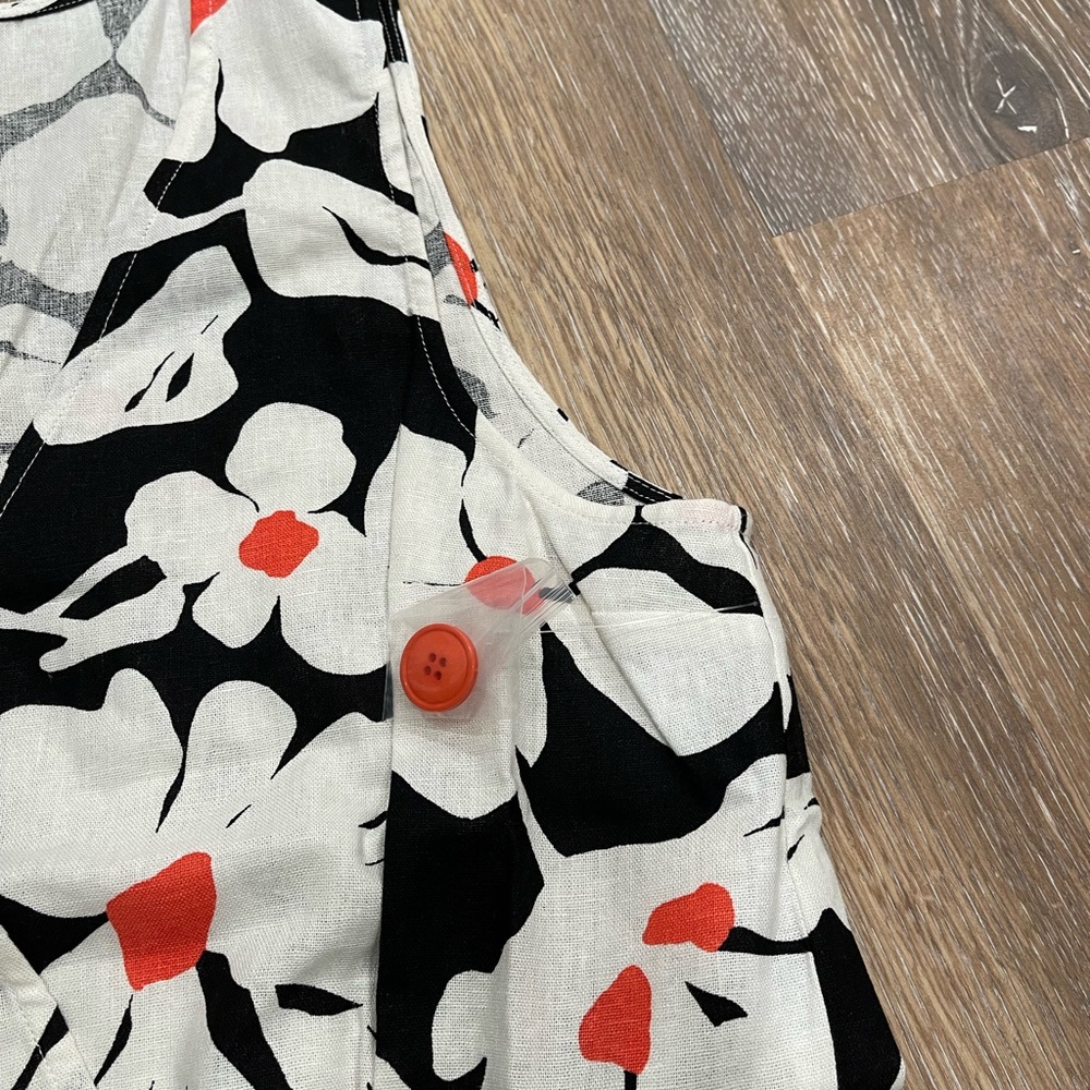 BNWT ModCloth Just Want to Have Sun Surplice Romper - Picture 7 of 14